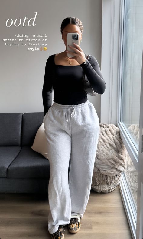 Cute Comfy Study Outfit, Comfy Night Outfit, Sweatpants Outfit Classy, Sweats Pants Outfit, Baddie Loungewear, Cozy Study Outfit, Baddie Lounge Outfit, Comfy Study Outfit, Comfy Baddie Outfits