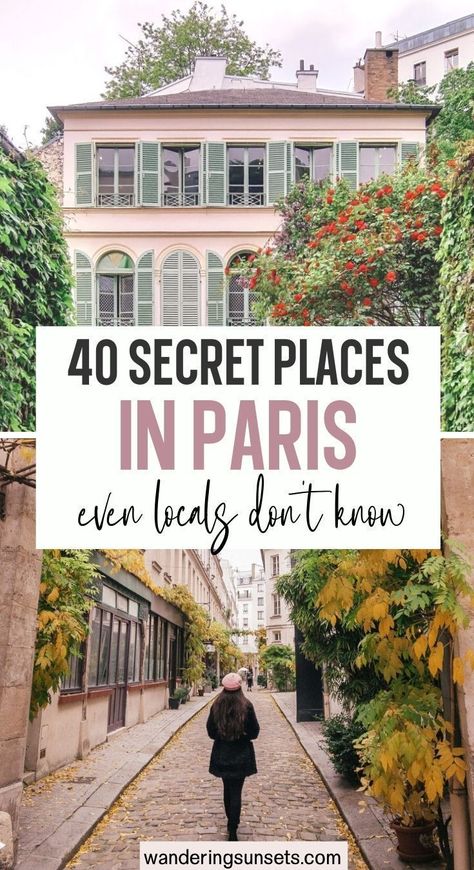 60 Celebration, Hidden Gems In Paris, Paris Hidden Gems, Paris Trip Planning, Spots In Paris, Places In Paris, Paris Bucket List, French Travel, France Itinerary