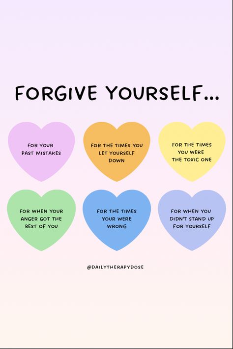 Forgive Self, Forgive Yourself Quotes, Tatabahasa Inggeris, Forgive Others, Mistake Quotes, Things I Need, Journal Inspiration Writing, Forgive Yourself, Everyone Makes Mistakes