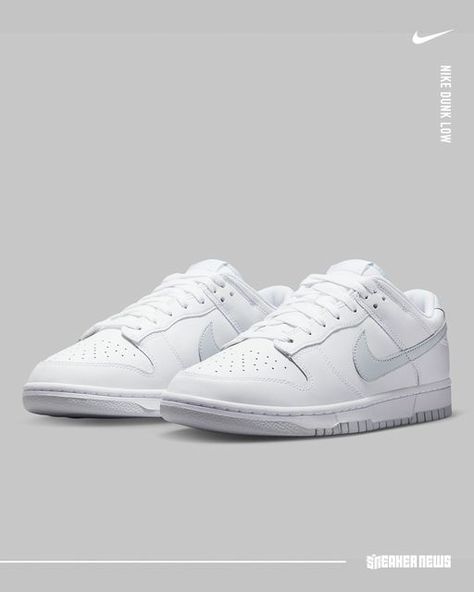 All White Dunks, Pure Platinum Nike Dunk, Nike Dunk Low Pure Platinum, Sneakerball Party Outfits, Sneakerball Party, Dunk Low Pure Platinum, White Dunk Low, White Dunks, Party Outfits