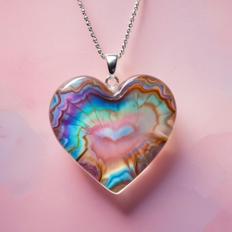 🌊✨ Dive into the depths of oceanic beauty with our handcrafted Abalone Shell Resin Pendant! Each piece is a unique masterpiece, capturing the iridescent hues and natural patterns of abalone shell encased in crystal-clear resin. Perfect for adding a touch of elegance and a splash of color to any outfit. 🔹 Features: Real Abalone Shell High-Quality Resin Handmade with Love 🌿 Sustainable and ethically sourced, our abalone shell pendants are more than just jewelry—they're a statement of style an... Lampwork Jewelry, Natural Patterns, Eco Friendly Fashion, Ocean Inspiration, Resin Pendant, Shell Pendant, Patterns In Nature, Abalone Shell, Handmade With Love