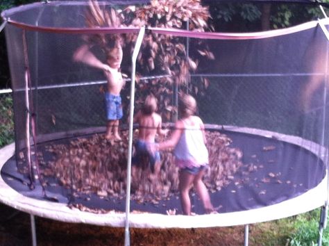 For fall: trampoline idea, put leaves on your trampoline and kids LOVE it! Zoe Core, Nostalgia Childhood, Poem Art, Grandma Core, Nostalgia Core, Feeling Nostalgic, Childhood Nostalgia, Future Family, Art Video