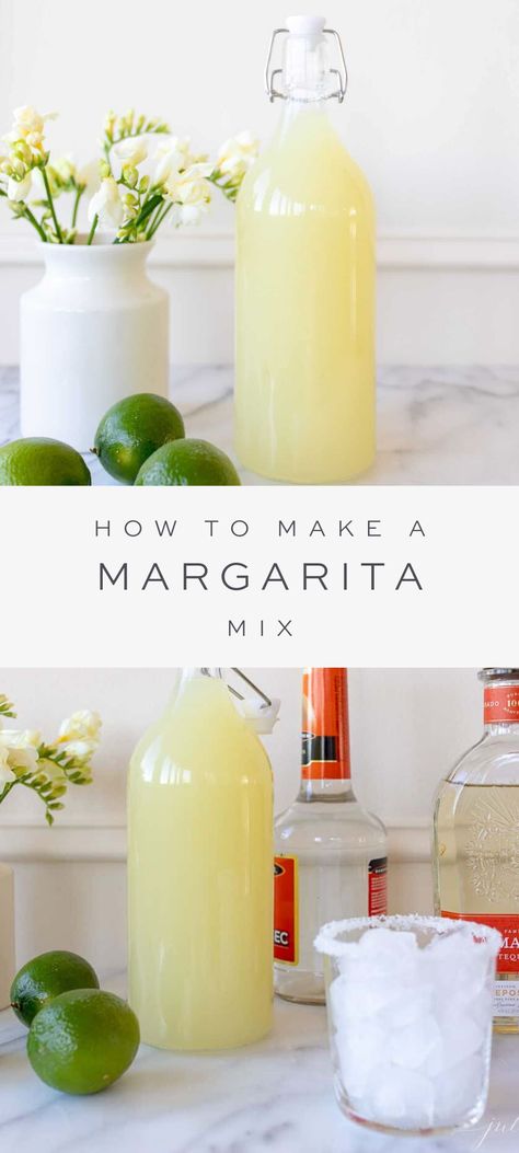 Margarita Mix For Party, Homemade Sour Mix For Margaritas, Diy Margarita Salt Rimmer, Picture Of Margarita, Margarita Recipes For Margarita Machine, Homemade Cocktail Mixers, Premixed Margarita Recipes, How To Make Margaritas At Home, Margarita Mixer Recipes