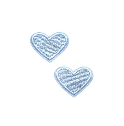 Silver white Hearts embroidery patches Small embroidered Iron on heart applique patches. These cute little Heart patches can be used to embellish your knitting or crochet projects, jazz up clothing or for other crafting ideas.  This patch can be sewn or glued if preferred but it has a handy iron-on backing for easy application.  You get 2 heart patches in a shiny silver white color.  Other color options also available, choose from Neon Pink, Neon Yellow, or Light Blue too. Patch measures approx. Blue Heart Sticker, Crochet Heart Applique, Instagram Cutout, Iron Patches, Heart Applique, Heart Patch, Patch Embroidery, Baby Knitwear, Blue Hearts