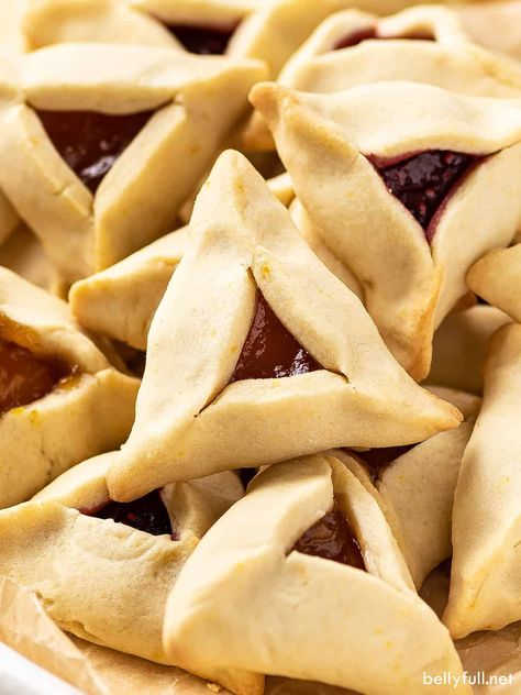 Hamantaschen Cookies Humantashin Recipe, Hannakuh Cookies, Jewish Cookies Hanukkah, Hamatashin Cookies, Jewish Cookies Recipes, Hamantashen Cookies, Hamentashen Recipe, Jewish Cookies, Jewish Desserts