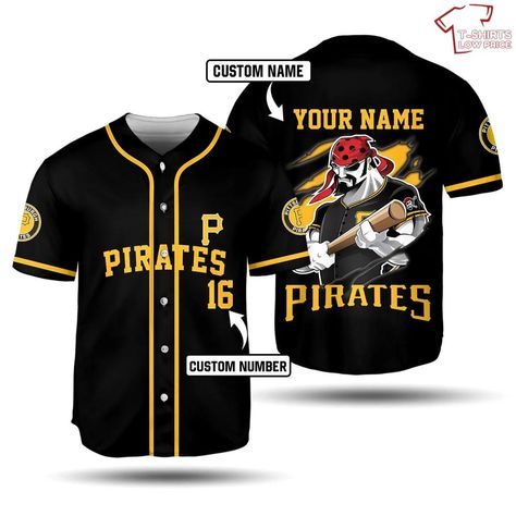 MLB Pittsburgh Pirates Pirate Mascot Personalized Baseball Jersey Check more at https://tshirtslowprice.com/product/mlb-pittsburgh-pirates-pirate-mascot-personalized-baseball-jersey/ Sports Costume Ideas, Sports Costume, Personalized Baseballs, Pittsburgh Pirates, National Guard, Tailored Shirts, Sport Football, Baseball Jersey, Mlb Baseball