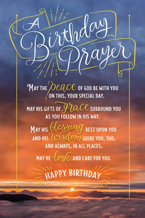 "Birthday Prayer Poem" | Birthday eCard | Blue Mountain eCards Birthday Prayer Wishes, Spiritual Birthday Wishes, Happy Birthday Prayer, Christian Birthday Wishes, Inspirational Birthday Wishes, Happy Birthday Wishes For A Friend, Happy Birthday Wishes Messages, Birthday Verses, Woord Van God