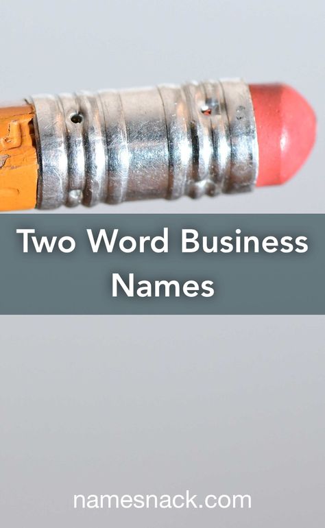 Discover our collection of favorite two-word business names. One Word Business Name Ideas, Catchy Business Name Ideas, Catchy Words, Mnemonic Devices, Make Your Own Shoes, Free Logos, Seize The Moment, Landscaping Business, Name Boards