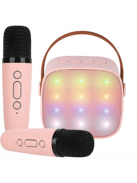 Kids' Mini Karaoke Machine, Portable Speaker With Microphone, Wireless Microphone For Adults & Kids, Ideal Karaoke Gift For Girls & Boys Birthday, Family Party Gathering (pink)I discovered amazing products on SHEIN.com, come check them out! Mini Karaoke, Karaoke Machine, Harry Potter Outfits, Wireless Microphone, 14th Birthday, Family Party, Boys Birthday, Gift For Girls, Family Parties