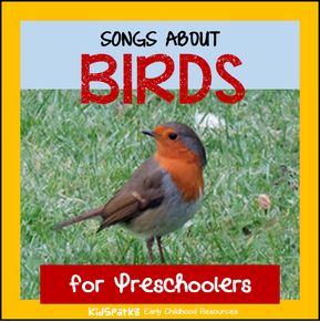 This is a collection of children's songs and rhymes about birds, for preschool and Kindergarten teachers, childcare providers and parents. Birds For Preschoolers, Preschool Birds, Bird Activities, Bird Study, Birds Theme, Birds For Kids, Kindergarten Songs, Quails, Nature School