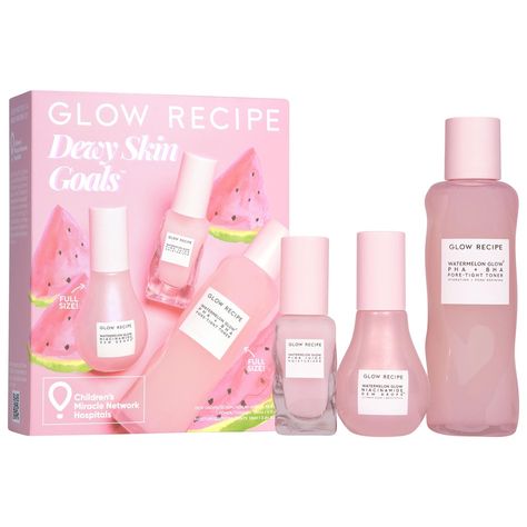 Niacinamide Dew Drops, Pink Juice, Hydrating Makeup, Skin Goals, Makeup Sephora, Sephora Skin Care, Glow Recipe, Glowing Skincare, Oil Free Moisturizers