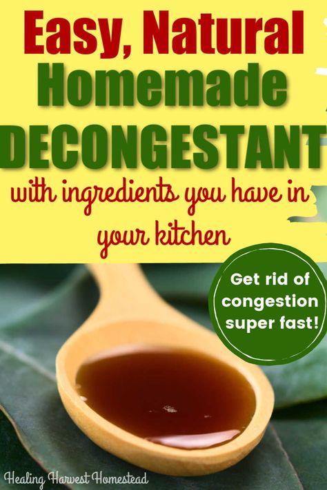 Congested Nose Remedies, Natural Nasal Decongestant, Homemade Decongestant, Home Remedies For Congestion, Tea For Cough, Congestion Remedies, Cold Remedies Fast, Natural Decongestant, Stuffy Nose Remedy