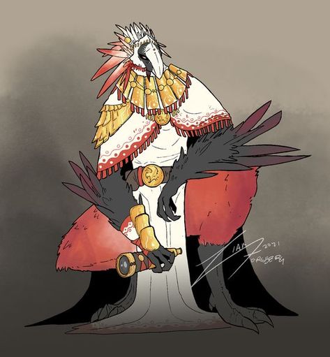 Vulture Aarakocra, Vulture Character, Place To Draw, Bearded Vulture, Dnd Races, Fiction Idea, Fantasy Theme, Dungeons And Dragons Characters, Dnd Art