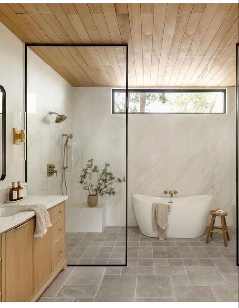 Wet Room Bathroom, Stunning Bathrooms, Master Bath Remodel, Bathroom Inspiration Decor, Bathroom Renos, House Bathroom, Wet Rooms, Bathroom Remodel Master, Bath Remodel