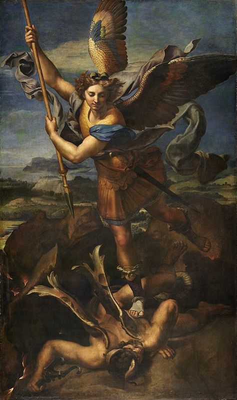 Michael (archangel) - Wikiwand Saint Art, Art Selfie, Archangel Raphael, John William Waterhouse, San Michele, Saint Michael, Demon Art, Archangel Michael, Saint Michel