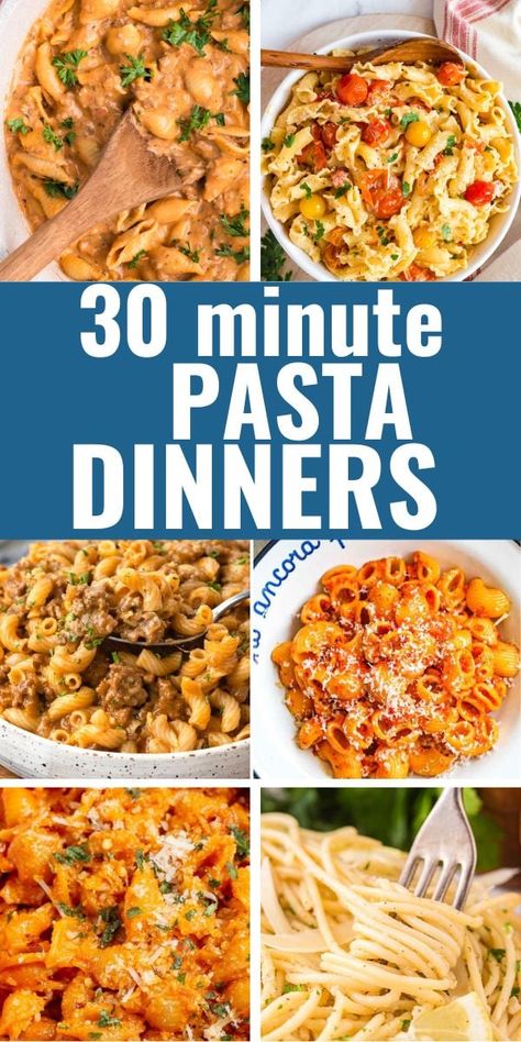 Dinner Noodle Recipes, Room Temperature Pasta Dishes, Pasta Dinner For 2, Pasta Recipes Large Groups, Quick Pasta Meals For Dinner, Hot Pasta Dishes Easy Dinners, Pasta Dishes For Picky Eaters, Dinner Ideas Easy Pasta Simple, Quick 30 Minute Dinner Ideas