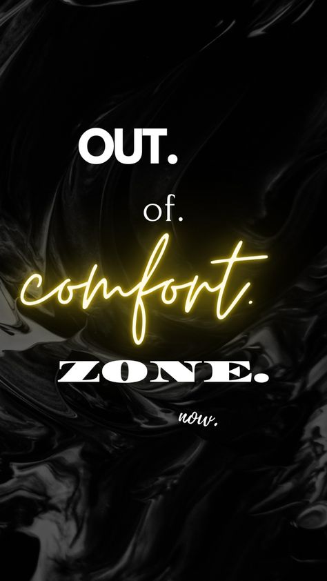 A little reminder #comfort #zone #wallpaper #iphone #iphonewallpapers Comfort Zone Quotes Wallpaper, Get Out Of Your Comfort Zone Wallpaper, Comfort Zone Wallpaper, Comfort Zone Quotes, Study Hard Quotes, Out Of Comfort Zone, Bussines Women Lifestyle, Motivational Quotes Wallpaper, Backgrounds Phone