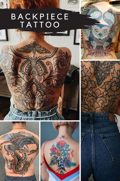 Tips For Getting A Backpiece Tattoo - TattooGlee Back Tattoo Ideas, Backpiece Tattoo, Full Back Tattoos, 3d Tattoos, Interesting Ideas, Back Tattoos, First Tattoo, Get A Tattoo, Great Ideas