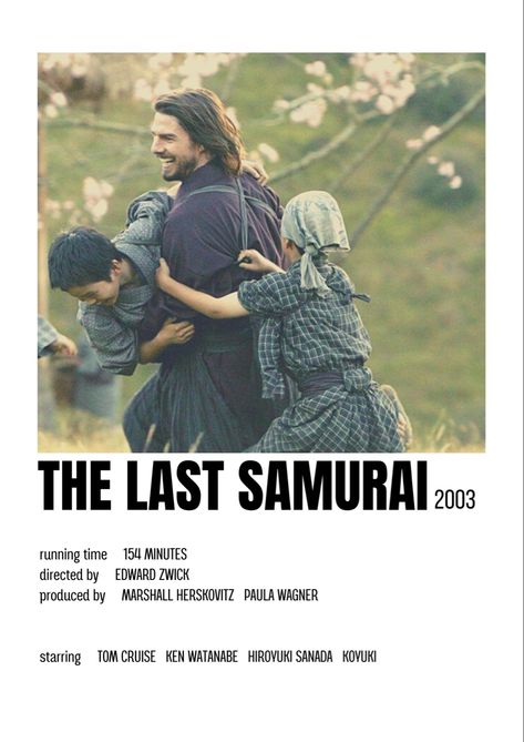 Best Holiday Movies, Polaroid Movie Poster, Last Samurai, Tom Cruise Movies, Movies To Watch Teenagers, Classic Films Posters, Netflix Movies To Watch, The Last Samurai, New Movies To Watch