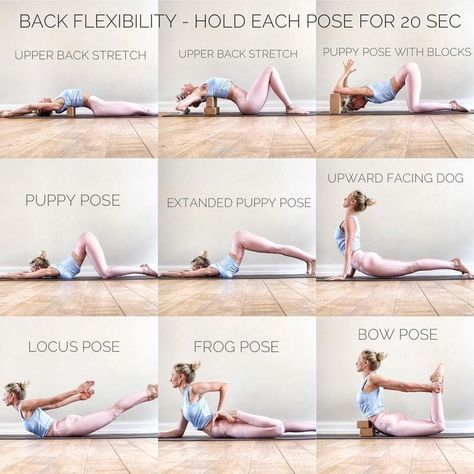 Back Flexibility, Hip Flexibility, Yoga For Flexibility, Workout Motivation Women, Kundalini Yoga, Easy Yoga, Gymnastics Workout, Yoga Sequences, Yoga Routine