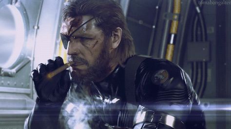 Snake Gif, Metal Gear V, Snake Metal Gear, Hd Gif, Venom Snake, In Soviet Russia, Metal Gear Series, Mgs V, Solid Snake