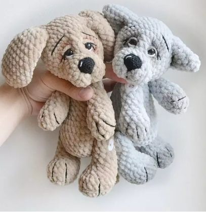 Crochet Dog Patterns, Pola Amigurumi, Crochet Animals Free Patterns, Crochet Teddy Bear, Crochet Amigurumi Free, Crochet Teddy, Crochet Bear, Crochet Dog, Dog Pattern