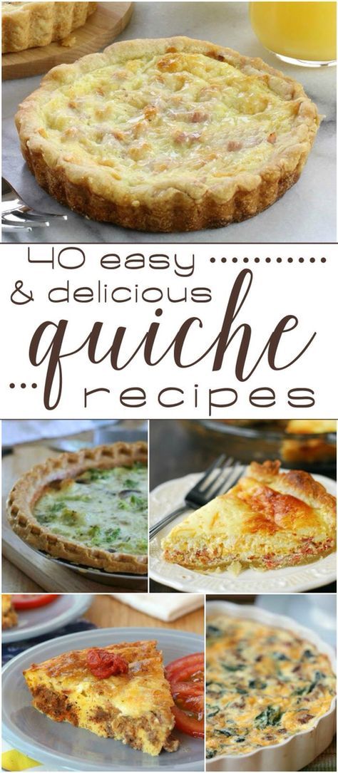 Cauliflower Quiche, Filet Mignon Chorizo, Delicious Quiche, Quiche Recipes Easy, Bacon Quiche, Turkey Ham, What's For Breakfast, Quiche Recipes, Breakfast Brunch Recipes