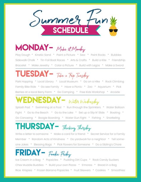 How to Create a Summer Schedule for Kids - Practical Perfection Summer Schedule For Kids, Kids Summer Schedule, Schedule Ideas, Toddler Schedule, Summer Schedule, Summer Fun For Kids, Kids Schedule, Schedule Planner, Summer Learning