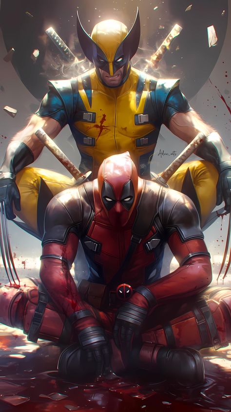 Advic | Deadpool and Wolverine ⚔️ 🔶ZOOM IN /OUT For Full View on iPhone🍎🔶 "I’m the best there is at what I do, but what I do best isn’t very… | Instagram Deadpool And Wolverine Wallpapers 4k, Deadpool And Wolverine Poster, Deadpool And Wolverine Wallpaper, Wolverine And Deadpool, Wolverine Tattoo, Wolverine Poster, Wolverine Comic Art, Deadpool Artwork, Wolverine Artwork