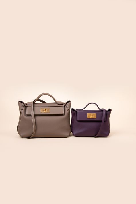 Hermès 24/24 29 Etoupe & Mini 24/24 Cassis Hermes 24/24 29, Hermes 24/24 Bag, Hermes 24/24, Hermes Lindy Bag, Hermes Lindy, Hermes Bags, Personal Shopper, Luxury Handbags, Luxury Bags