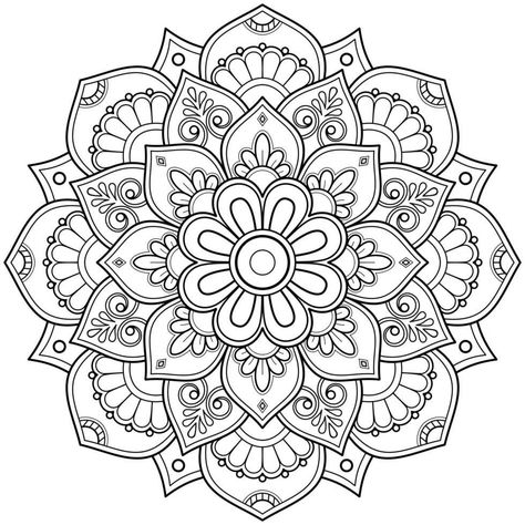 coloringmasterpiece #intricatedesigns #kidsco Animal Themes, Mom Tattoo Designs, Easy Mandala Drawing, Adult Colouring Printables, Mandala Stencils, صفحات التلوين, Mode Crochet, Adult Coloring Designs, Pattern Coloring Pages