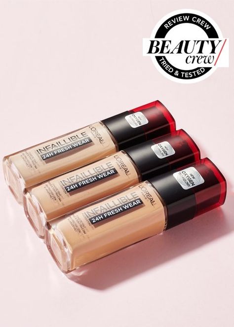 High Coverage Foundation, Long Lasting Foundation, Loreal Paris Infallible, Fall Semester, Foundation Shades, Skin Care Routine Steps, The Foundation, Health Products, Combination Skin