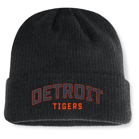 Stay warm while representing your Detroit Tigers with this Andee Cuffed Knit Hat from Fanatics. This cuffed knit hat features embroidered Detroit Tigers graphics, making it a great way to rep your team during the colder months. Made from 100% acrylic, this hat will keep you warm and comfortable all season long.