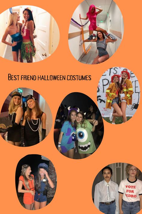 Duo bsf halloween costumes, lilo/stitch, sharkboy/lavagirl, flappers, monster inc, firefighters, cop/robber, napoleon dynamite. Sharkboy And Lavagirl Costume, Friend Duo Halloween Costumes, Best Friend Duo Halloween Costumes, Robber Halloween Costume, Best Friend Duo, Friend Duo, Sharkboy And Lavagirl, Firefighter Costume, Cops And Robbers