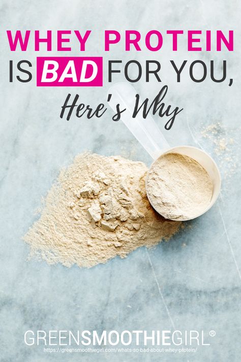 Why is whey protein bad? As an advocate for a primarily plant-based diet, I can’t count how many times I’ve been asked, “But what about protein?” I’ve written about the epic obsession Americans have with protein intake. It’s true some people do feel better when they get more protein in their diet. If you’re one of those who worries about not getting “enough” protein, you need to know why whey protein is bad for you. Smoothies With Whey Protein Powder, Whey Protein Vs Plant Protein, Recipes Using Whey Protein Powder, Best Whey Protein For Women, Unflavored Whey Protein Recipes, Whey Protein Powder Recipes, Best Protein Powder For Women, What Is Whey Protein, Whey Protien