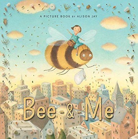 Bee & Me by Alison Jay Jay, Bee, Book Cover, Books