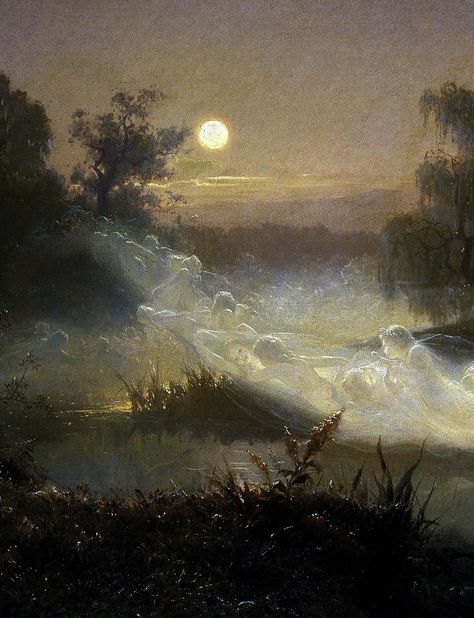 ␌ on Twitter: "dancing fairies (1866) by august malmström… " Dancing Fairies, The Moon, The Sun, Dancing, Oil Painting, Trees, Moon, Sun, On Twitter