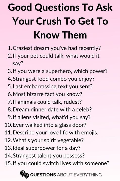 A list of questions to ask your crush! Questions For Your Crush, Questions To Ask Crush, Questions To Ask Your Crush, Crush Questions, Good Questions To Ask, Text Conversation Starters, Best Questions To Ask, Feeling Nervous, Cute Questions