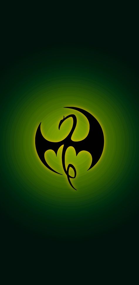 Created by me @OfficialRedzainor on Pinterest Iron Fist Wallpaper, Bleach Designs, Danny Rand, Dragon Symbol, Iron Fist Marvel, Men Haircut Curly Hair, Shang Chi, Power Man, Dark Images