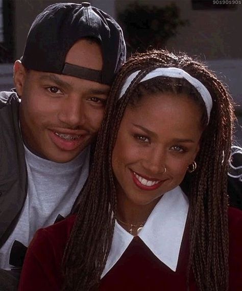 Donald Faison, 90s Couples, Mode Old School, Clueless 1995, Couple Noir, Stacey Dash, Black Relationship Goals, Clueless Outfits, 90s Movies