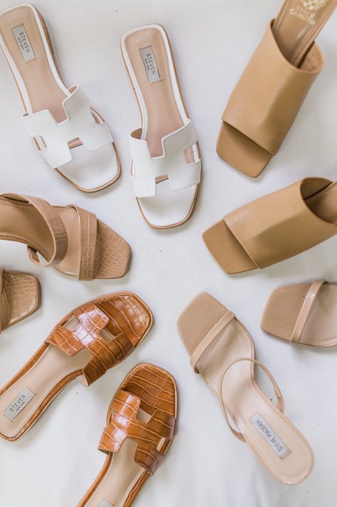 Cute Summer Sandals, Luxury Slides, Trending Flats, Summer Sandals Flat, Playing Outside, Dressy Sandals, Best Flats, Sprinklers, Sandals Flat