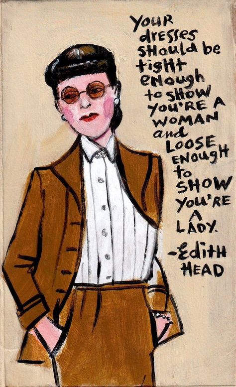 Edith Head Designs, Edith Head Fashion, Edith Head, Roman Holiday, Mode Casual, Moda Vintage, Fashion Quotes, Look At You, Mode Vintage