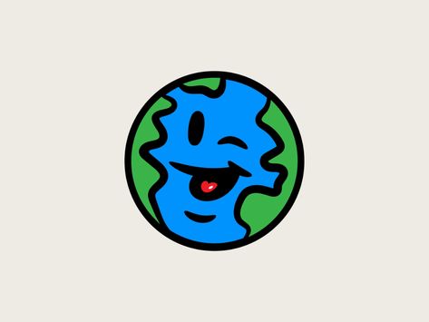 Earth Character, Good World, Earth Drawings, Earth Illustration, World Icon, Character Images, Tshirt Printing Design, Sports Team Logos, Learning Design