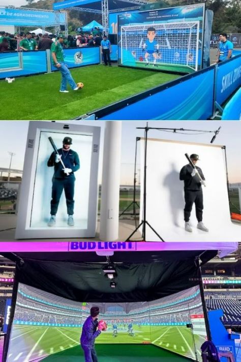 Uncover three mixed-reality experiences that are revolutionizing sports marketing. Event Technology Ideas, Ipl 2024, Event Technology, Event Trends, Mixed Reality, Fan Engagement, Sports Marketing, Experiential Marketing, Emerging Technology