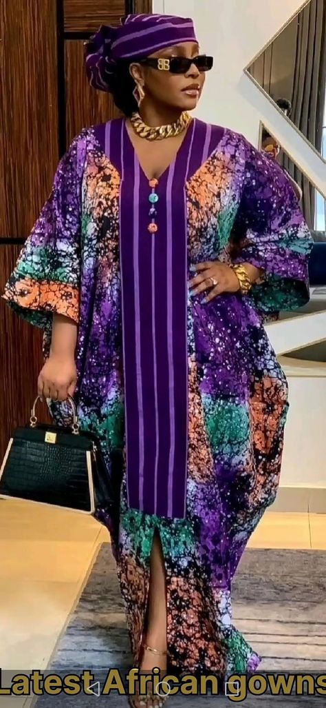 Ankara Agbada Styles For Ladies, Gown For Kampala, Buobuo Gown Style, Ladies Agbada Style, Styles For Adire Kampala, Adire Kampala Styles For Ladies, Latest Kampala Gown Styles For Ladies, Latest Adire Styles For Ladies, Latest Kampala Style