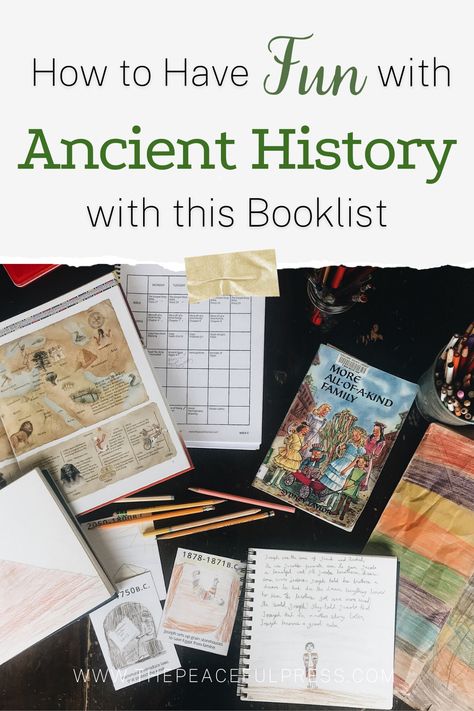 Ancient History Living Books, Historical Fiction Books For Kids, Living Books List, History Books For Kids, Peaceful Press, First Grade Books, Fiction Books For Kids, Middle Ages History, Montessori Books