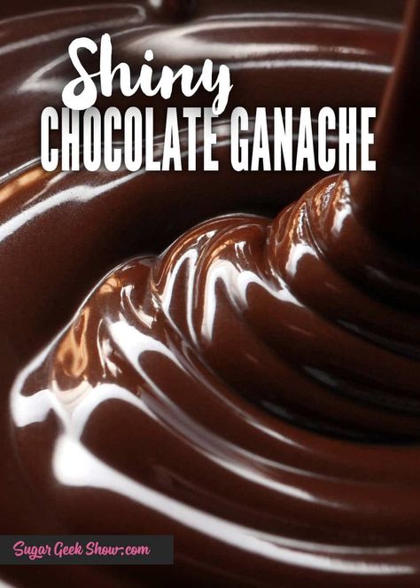 Making chocolate ganache is really easy. Just heat up some cream, pour it over your chocolate and whisk it together! Depending on the temperature of the ganache, you can use it for drips, chocolate glaze, frosting or even truffles! This recipe shows you how to make chocolate ganache using any kind of chocolate. What ratios are best for milk, dark and white chocolate and how to fix common ganache problems. #ganacherecipe #easychocolateganache #chocolatedesserts #ganachefrosting Easy Chocolate Ganache Recipe, Ganache Recipe Easy, Dessert Kabobs, Easy Chocolate Ganache, Cheesecake Tart, Chocolate Ganache Recipe, Chocolate Ganache Frosting, Ganache Frosting, Cake Cheesecake