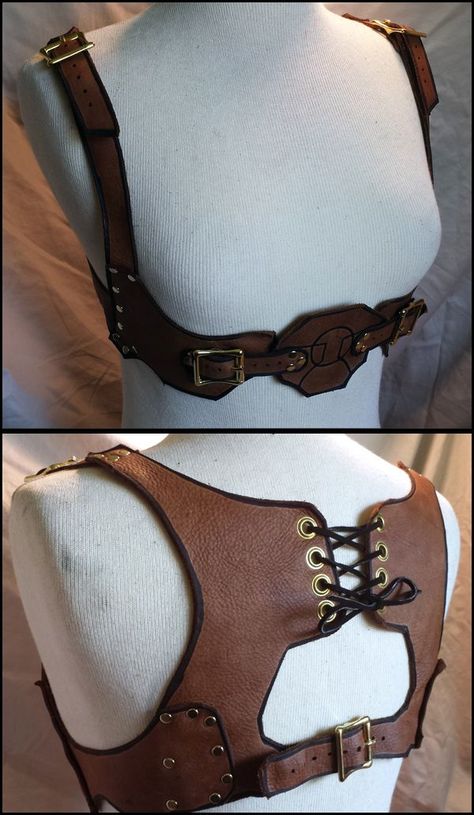 Steampunk Harness, Elf Kostüm, Moda Steampunk, Crea Cuir, Mode Steampunk, Style Steampunk, Steampunk Cosplay, Leather Armor, Steampunk Accessories