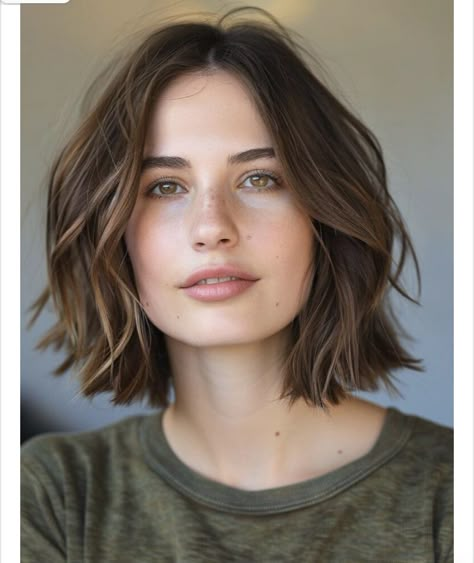 Thick Hair Chin Length, Haircut For Pregnant Women, Chin To Shoulder Length Hair, Chin Length Hair Styles For Women, Haircuts For Short Necks, Haircut Chin Length, Neck Length Hairstyles, Chin Length Hairstyles, Mom Haircut