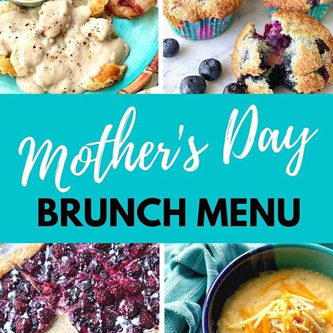 Southern Brunch, Mothers Day Meals, Mother's Day Brunch Menu, Simple Brunch, Homesteading Life, Brunch Celebration, Best Brunch Recipes, Brunch Desserts, Easy Brunch Recipes